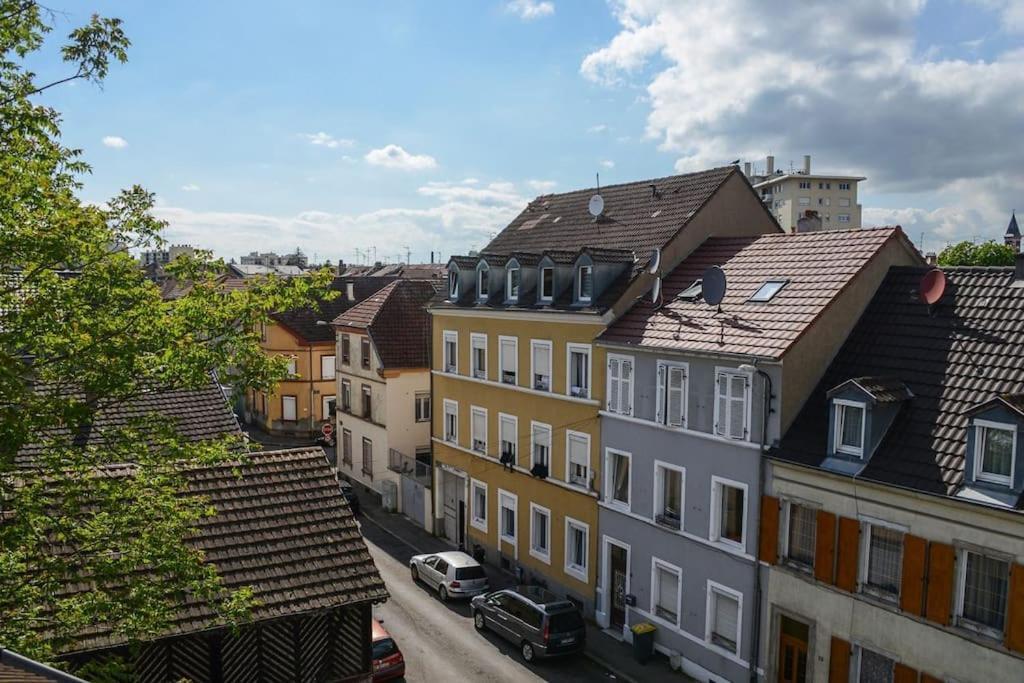 Appartement Charmant Tres Proche Centre-Ville, Parking Gratuits, Mulhouse Centre Екстер'єр фото