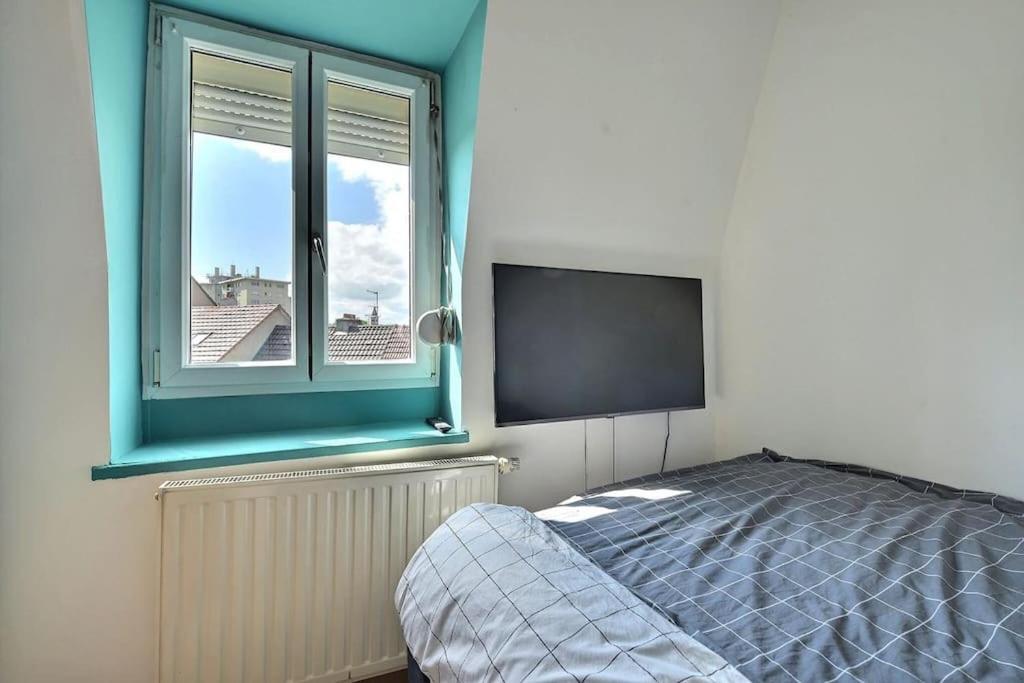 Appartement Charmant Tres Proche Centre-Ville, Parking Gratuits, Mulhouse Centre Екстер'єр фото